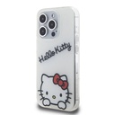 Apple iPhone 15 Pro Uyumlu Kılıf Hello Kitty Orjinal Lisanslı Askılı Yazı ve İkonik Logolu Daydreaming Kapak