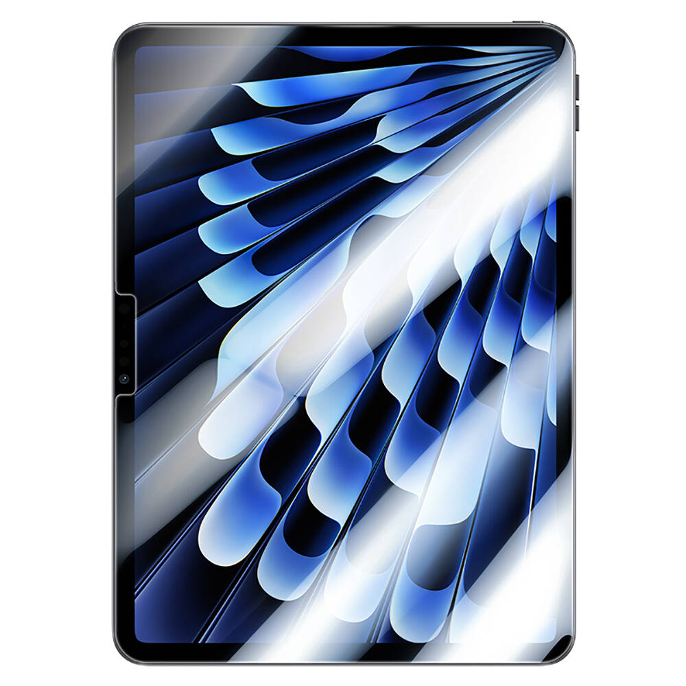 Apple iPad Pro 13 2024 Uyumlu Benks King Kong Eğimli Kenar Oleofobik Özellikli Temperli Cam Ekran Koruyucu