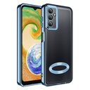 Samsung Galaxy A05S Uyumlu Kılıf Kamera Korumalı Logo Gösteren Zore Omega Kapak