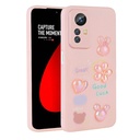 Xiaomi Redmi Note 12S Uyumlu Kılıf Kabartma Figürlü Parlak Zore Toys Silikon Kapak