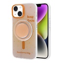 Apple iPhone 13 Uyumlu Kılıf M-safe Şarj Özellikli Tak-Çıkar Pop Soketli Zore Tiktok Kapak