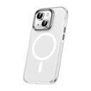 Apple iPhone 15 Plus Uyumlu Kılıf Airbagli M-safe Wireless Şarj Özellikli Lens Koruyuculu Zore Klaptika Kapak
