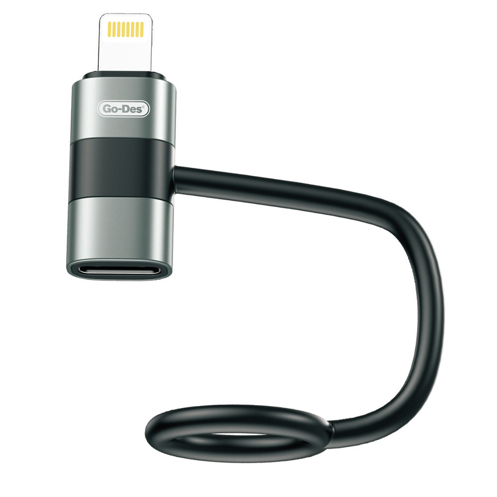 Go Des GD-CT068 Lightning to Type-C Data Ve Hızlı Şarj Adaptörü
