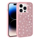 Apple iPhone 14 Pro Max Uyumlu Kılıf Parlak Taşlı Tasarım Zore Pırlanta Kapak
