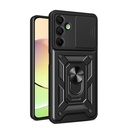 Samsung Galaxy A16 Uyumlu Kılıf Magnetik Standlı Kamera Korumalı Zore Sürgülü Vega Kapak