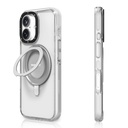 Apple iPhone 16 Uyumlu Kılıf M-safe Şarj Özellikli Parmak Ring Standlı Youngkit Pivot Serisi Kapak