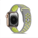 Apple Watch 40mm Uyumlu Kordon Silikon Esnek Yumuşak Delikli Spor KRD-02 Kayış