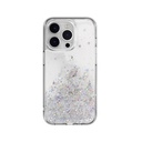 Apple iPhone 14 Pro Uyumlu Kılıf Parlayan Simli Şeffaf Lisanslı Switcheasy Starfield Kapak