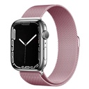 Apple Watch 40mm Uyumlu Kordon Hasır Metal Mıknatıslı Zore Band-01 Kayış