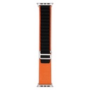 Apple Watch 38mm Uyumlu Kordon Naylon Kumaş Spor Görünümlü Band-74 Hasır Kayış