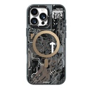 Apple iPhone 16 Pro Uyumlu Kılıf M-safe Şarj Özellikli Kamera Denetim Butonlu Youngkit Technology Serisi Kapak