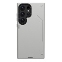Samsung Galaxy S23 Ultra Uyumlu Kılıf M-safe Şarj Özellikli Basit Mat Deri Desenli Youngkit Tech Fashion Serisi Kapak