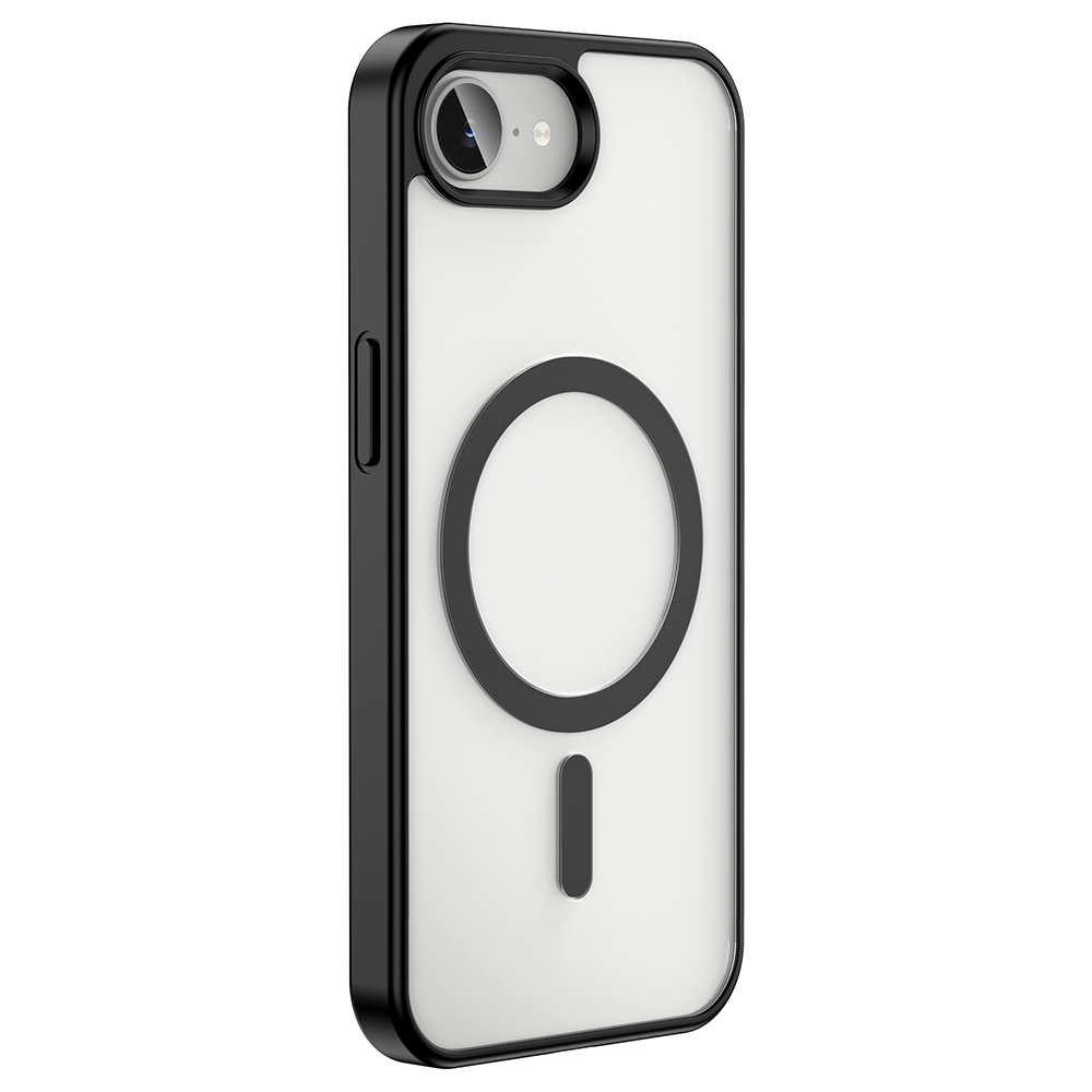Apple iPhone 16E Uyumlu Kılıf M-safe Wireless Şarj Özellikli Silikon Zore Ege Kapak