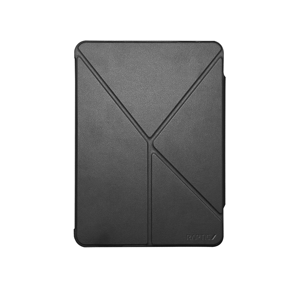 Apple iPad Air 13 2025 M3 Uyumlu Raptic Clear Folio Airbagli Şeffaf Kapaklı Katlanabilir Standlı Kılıf