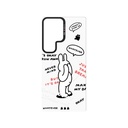 Samsung Galaxy S24 Ultra Uyumlu M-safe Şarj Özellikli Casebang Chill Out Serisi Mıknatıslı Arka Panel