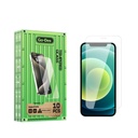 Apple iPhone 12 Uyumlu Go Des Parmak İzi Bırakmayan 9H Oleofobik Bom Glass Ekran Koruyucu