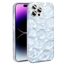 Apple iPhone 14 Pro Max Uyumlu Kılıf Simli 3D Desenli Zore Hacar Kapak
