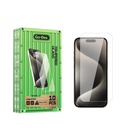 Apple iPhone 15 Pro Max Uyumlu Go Des Parmak İzi Bırakmayan 9H Oleofobik Bom Glass Ekran Koruyucu