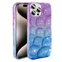 Apple iPhone 15 Pro Uyumlu Kılıf Simli 3D Desenli Zore Hacar Kapak