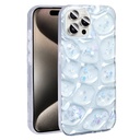 Apple iPhone 15 Pro Max Uyumlu Kılıf Simli 3D Desenli Zore Hacar Kapak