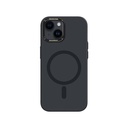 Apple iPhone 14 Uyumlu Kılıf M-safe Şarj Özellikli Metal Kamera Çerçeveli Recci Glaze Serisi Kapak