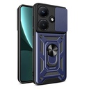 Infinix Hot 30i Uyumlu Kılıf Magnetik Standlı Kamera Korumalı Zore Sürgülü Vega Kapak