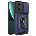 Tecno Spark 10C Uyumlu Kılıf Magnetik Standlı Kamera Korumalı Zore Sürgülü Vega Kapak