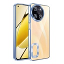Realme 11 4G Uyumlu Kılıf Kamera Korumalı Logo Gösteren Zore Omega Kapak