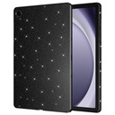 Samsung Galaxy Tab S9 FE Uyumlu Simli Parlak Görünümlü Zore Tablet Koton Kılıf