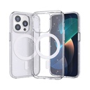 Apple iPhone 14 Pro Uyumlu Kılıf M-safe Şarj Özellikli Parlayan Simli Saydam Renkli Zore Allstar Kapak