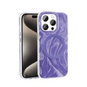 Apple iPhone 15 Pro Max Uyumlu Kılıf M-safe Şarj Özellikli Fırça Boya Desenli Zore Palet Kapak