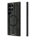 Samsung Galaxy S24 Ultra Uyumlu Kılıf M-safe Şarj Özellikli Sararmaya Dayanıklı Youngkit Wood Forest Serisi Kapak