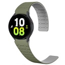 Samsung Galaxy Watch 5 44mm Uyumlu Zore KRD-111 20mm Çizgili Desenli Silikon Kordon