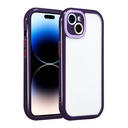 Apple iPhone 13 Uyumlu Kılıf Kamera Korumalı Renkli Kenar ve Çerçeve Tasarımlı Zore Vitamin Kapak
