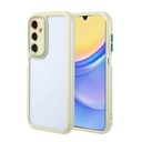 Samsung Galaxy A15 Uyumlu Kılıf Kamera Korumalı Renkli Kenar ve Çerçeve Tasarımlı Zore Vitamin Kapak