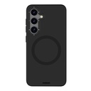 Samsung Galaxy S24 Uyumlu Kılıf M-safe Şarj Özellikli Çizilmeye Ve Aşınmaya Dayanıklı Youngkit Velvet Serisi Kapak