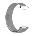 Huawei Watch Fit 3 Uyumlu Kordon Hasır Metal Örgü Mıknatıslı Zore KRD-01 Metal Kayış