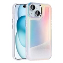 Apple iPhone 15 Uyumlu Kılıf Airbagli Renkli Arka Yüzey Boncuk Tasarımlı Zore Kumul Kapak