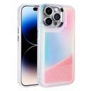 Apple iPhone 14 Pro Uyumlu Kılıf Airbagli Renkli Arka Yüzey Boncuk Tasarımlı Zore Kumul Kapak