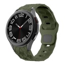 Samsung Galaxy Watch 6 44mm Uyumlu Zore KRD-116 20mm Futbol Desenli Spor Tasarımlı Silikon Kordon