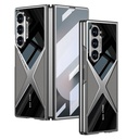 Samsung Galaxy Z Fold 6 Uyumlu Kılıf Ultra İnce Kamera Korumalı PC + Deri Arka Yüzey Zore X-Pro Kapak