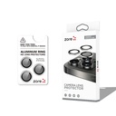 Apple iPhone 16 Pro Max Uyumlu Zore CL-12 Premium Safir Parmak İzi Bırakmayan Anti-Reflective Kamera Lens Koruyucu