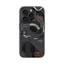 Apple iPhone 16 Pro Uyumlu Kılıf M-safe Şarj Özellikli Mekanik Tasarımlı Benks Perspective Serisi Kapak