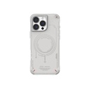 Apple iPhone 16 Pro Max Uyumlu Kılıf M-safe Şarj Özellikli Metal Kamera Çerçeveli Skinarma Mecha Serisi Kapak