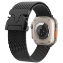 Apple Watch Ultra 49mm Uyumlu Zore KRD-25 Metal Hasır Kordon