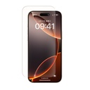 Apple iPhone 16 Pro Max Uyumlu Benks 0.3mm InvisiWarrior Ekranı Tam Kaplayan Full Şeffaf Ekran Koruyucu
