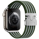 Apple Watch 10 46mm Uyumlu Zore KRD-133 Naylon Kumaş Hasır Örgülü Kordon