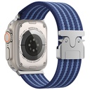 Apple Watch 49mm Uyumlu Zore KRD-133 Naylon Kumaş Hasır Örgülü Kordon