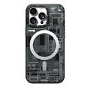 Apple iPhone 16 Pro Max Uyumlu Kılıf M-safe Şarj Özellikli Kamera Denetim Butonlu Youngkit Technology Serisi Kapak