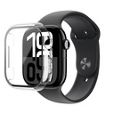 Apple Watch 10 42mm Uyumlu Amazingthing Radix Minimal FullGuard Sert PC Kasa ve Ekran Koruyucu